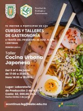 Taller de Cocina Urbana Japonesa